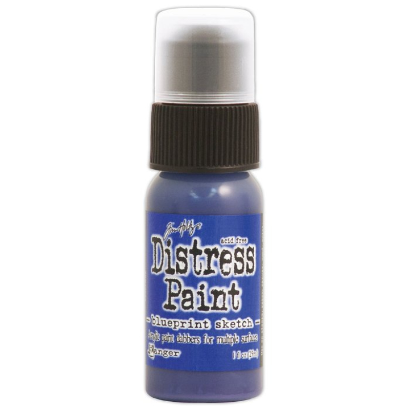 Tim Holtz Ranger Distress paint Blueprint sketch (15TDD43553)